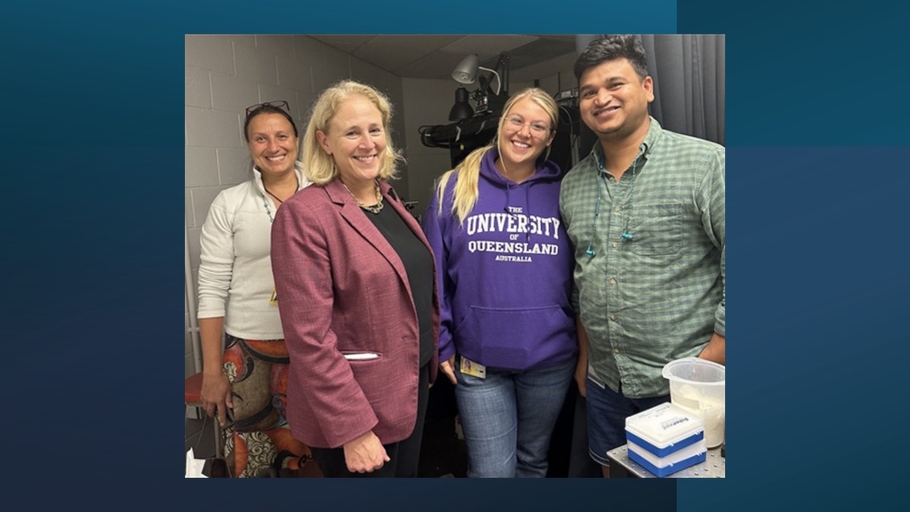 Dr. Jamieson touring Spies' Lab